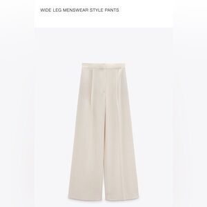Flowy pleated Zara pants